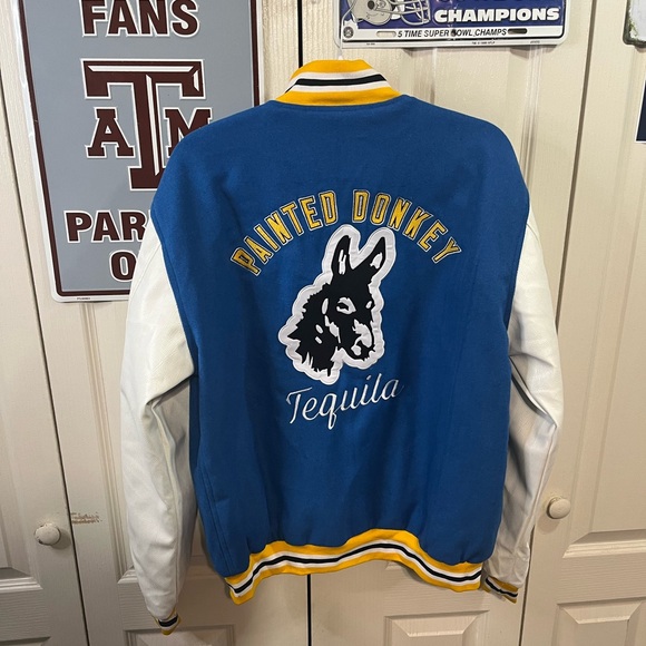 Painted Donkey Tequila Rare Men’s Varsity Jacket